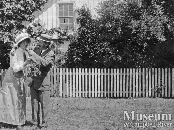 Francis and Amy Barrow in 1907	