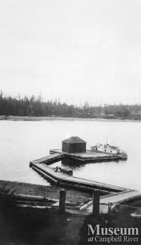 The wharf at Port Neville