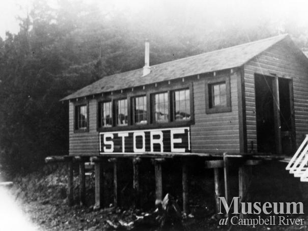 Tipton's store on Read Island, Surge Narrows