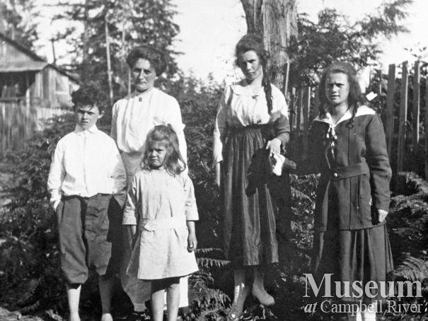 The Marquette Family on Cortes Island	