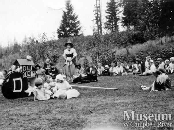 Mother Goose Day event at Walker's Place, Quadra Island