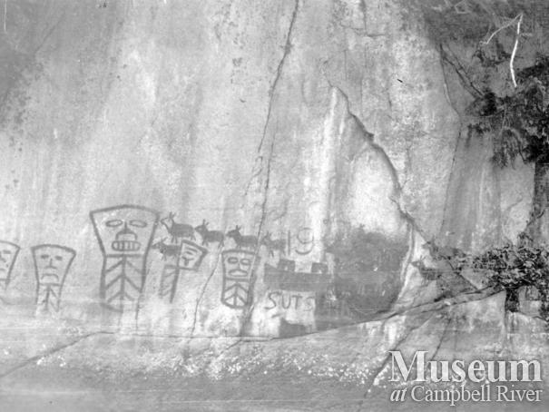 Pictograph at Kingcome Inlet	