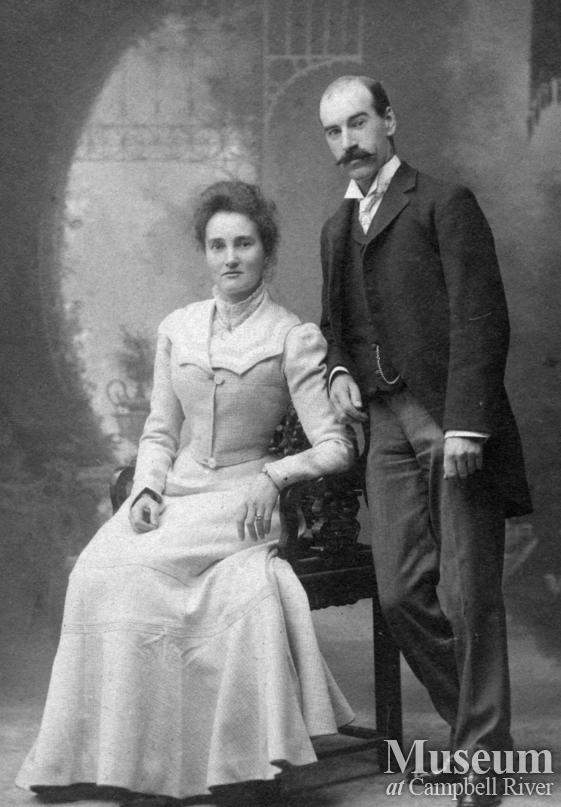James and Ann Forrest's wedding portrait