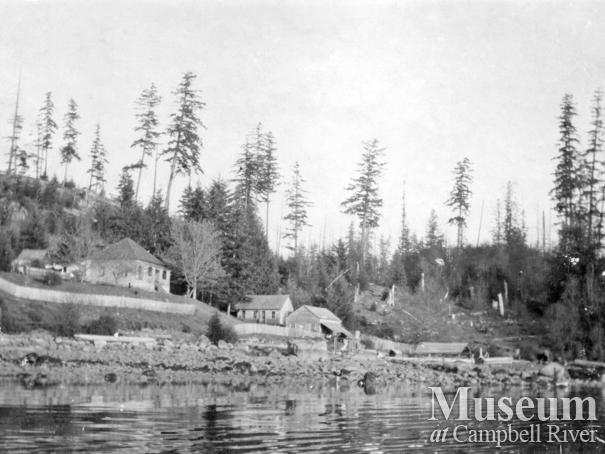 View of Whaletown, Cortes Island